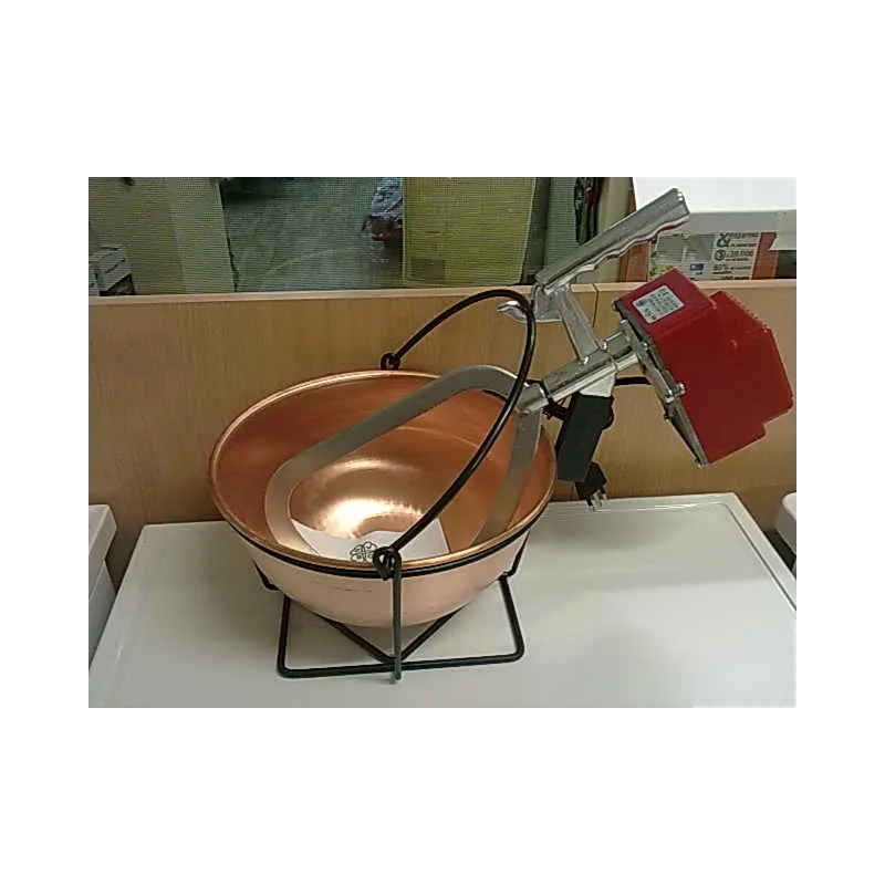 Ovbc Paiolo Elettrico Polentina Rame 26cm Supporto Ferro