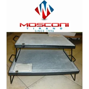 Bistecchiera Pietra Ollare Spessore 2cm -Con Piedi-