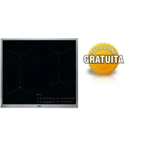 IAE64433XB AEG Piano Cottura Ad Induzione Sensefry 60 Cm-SPEDIZIONE GRATUITA-