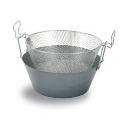 Friggitrice in Ferro LAR 46 cm con Griglia – Professionale | Mosconi Tirano