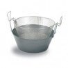 Friggitrice in Ferro LAR 46 cm – Professionale, Gas e Legna, Made in Italy