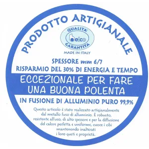 Paiolo Polenta Alluminio Induzione 26cm