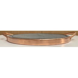 Bistecchiera Pietra Ollare Tonda 29cm – Cottura Naturale Senza Grassi | Mosconi