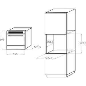 Kitchenaid Abbattitore Di Temperatura Domestico da Incasso Kcbsx 60600