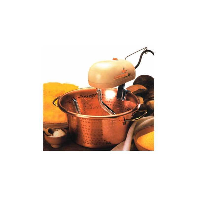 Paiolo elettrico LAR Polentamatic 24cm rame per polenta tradizionale