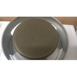 Paiolo OVBCOfficine Valtromplina  Cuochina dettaglio vista fondo induzione