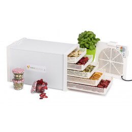 Essiccatore Tauro Biosec Domus B5 – dettaglio pannello e vassoi