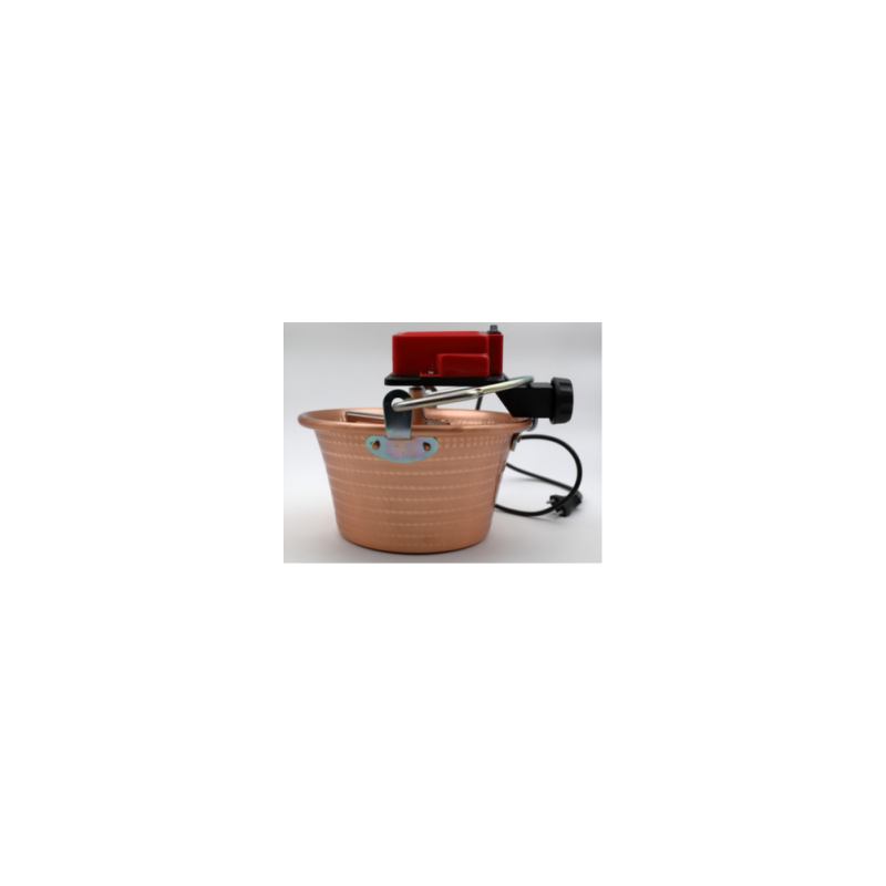 Paiolo Rame 9L Diam.32 per Induzione – Nuova Fac 24W Made in Italy