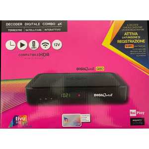 Decoder Satellitare Tivusat Digiquest Q80