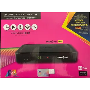 Decoder Satellitare Tivusat Digiquest Q80